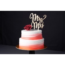 MR & MRS CAKE (6" Size)